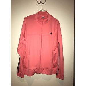PINK ADIDAS TRACK JACKET